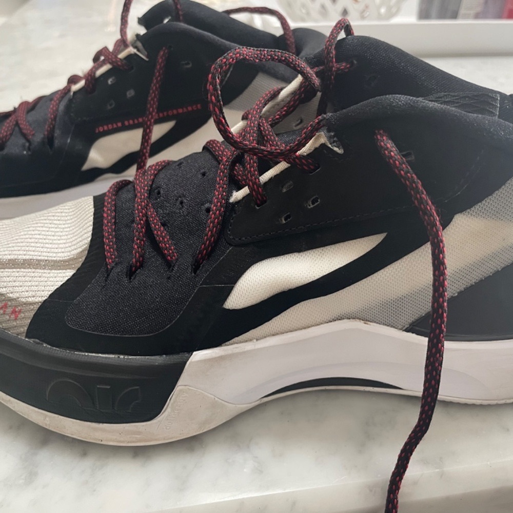 Nike Air Jordan Zoom Separate Black White Basketball Shoe Sneakers